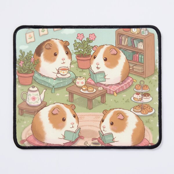 Item preview, Guinea Pig Daily Life | Cute Kawaii Illustration Series designed and sold by Simple_Lines2025.