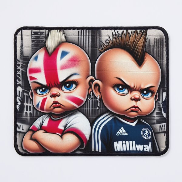 Item preview, Millwall FC Tough Baby - Premier League Football Soccer Club designed and sold by urbanriot.