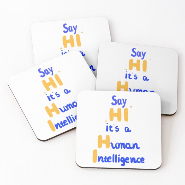 Item preview, Human Intelligence  designed and sold by Creative Hand Drawn Digital Art.