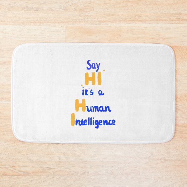Item preview, Human Intelligence  designed and sold by Creative Hand Drawn Digital Art.
