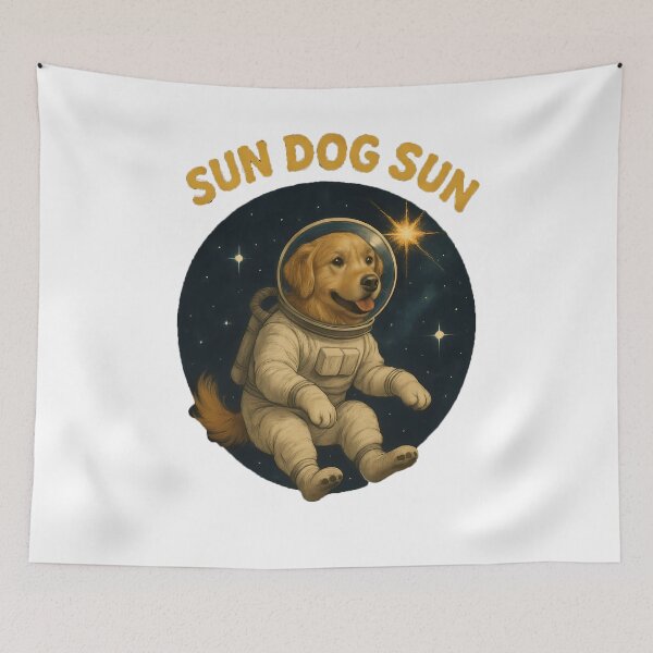 Item preview, Golden Sun Retriever designed and sold by PRAYDIVERSE.