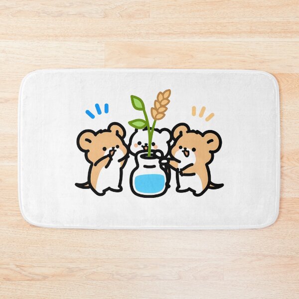 Item preview, Little mice putting rice stalks into a vase designed and sold by Elinotes.