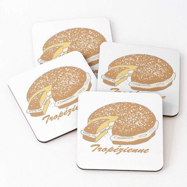 Item preview, Tropézienne Illustration – Glamorous & Vintage French Pastry Shop designed and sold by CecileLenam.