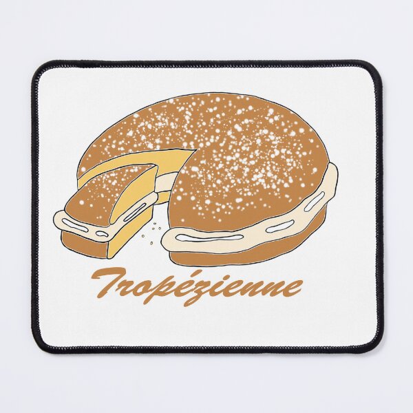 Item preview, Tropézienne Illustration – Glamorous & Vintage French Pastry Shop designed and sold by CecileLenam.