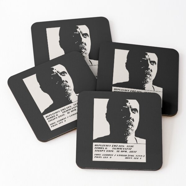 Item preview, Blade Runner Leon android portrait white designed and sold by LapinMagnetik.