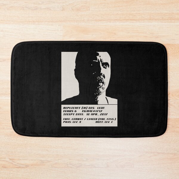 Item preview, Blade Runner Leon android portrait white designed and sold by LapinMagnetik.