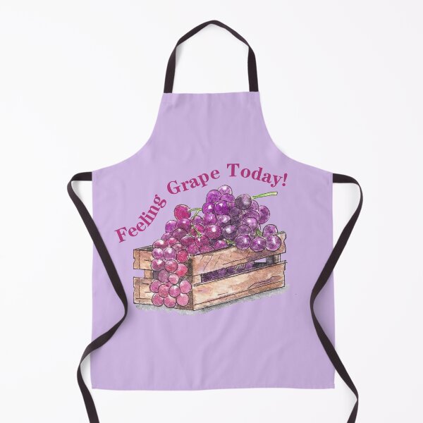 Item preview, Funny Grape Pun Illustration – Cute Fruit Art for Food Lovers designed and sold by Green2711.