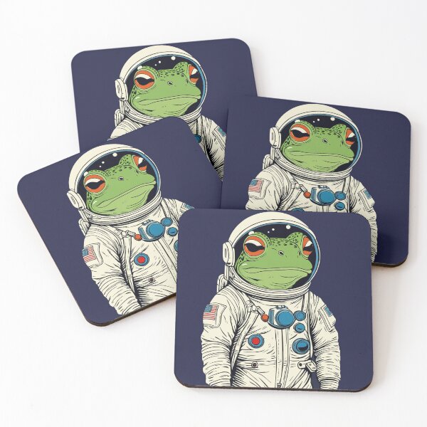 Item preview, Space frog astronaut designed and sold by Atlantico54.