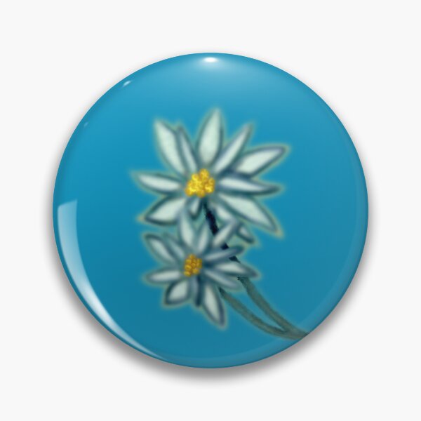 Item preview, Edelweiss flower duo designed and sold by Bulles-de-Meri.