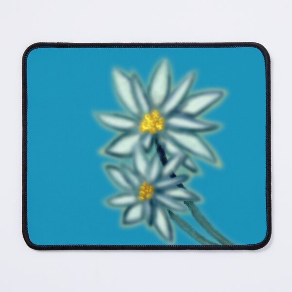 Item preview, Edelweiss flower duo designed and sold by Bulles-de-Meri.