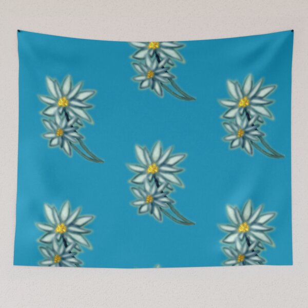 Item preview, Edelweiss flower duo designed and sold by Bulles-de-Meri.