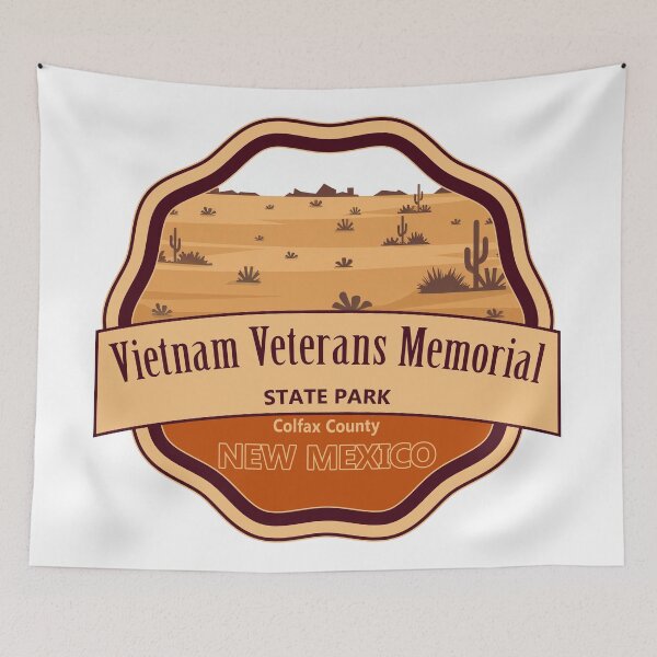 Item preview, Vietnam Veterans Memorial State Park Colfax County New Mexico designed and sold by Wanderful-roads.
