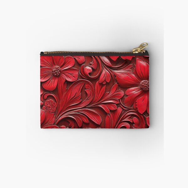 Item preview, Petal Harmony – Abstract Floral Leather Pattern designed and sold by SylvieVibes.