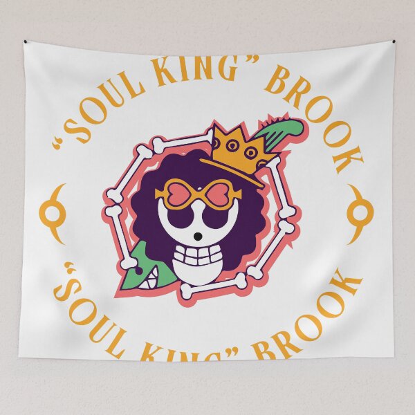 Item preview, Soul King Brook Jolly Roger designed and sold by lurinzu.
