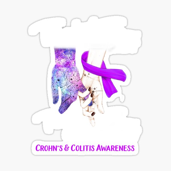 Item preview, Crohn's & Colitis Awareness Together We Fight Together We Win designed and sold by AlisonCambell.
