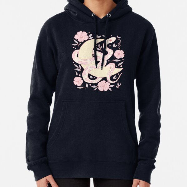 Item preview, Pastel Snake with Moon and Flowers designed and sold by Jess.a.creates.