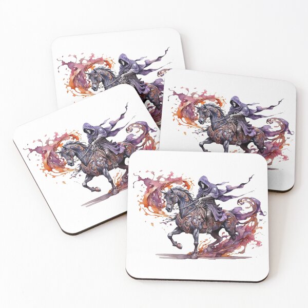 Item preview, The Grim Reaper on his horse designed and sold by Rose Design & Photos.