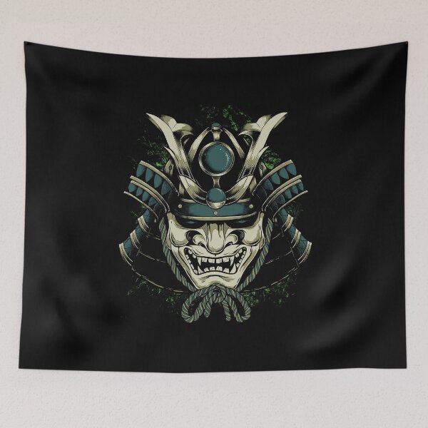 Item preview, Samurai Mask: Warrior’s Spirit designed and sold by Oddly-Worn.