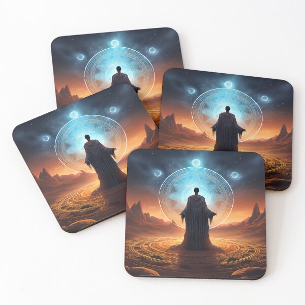Item preview, The Alchemist of Eternal Silence – Realistic and Mystical Spiritual Art designed and sold by HighestMind_888.