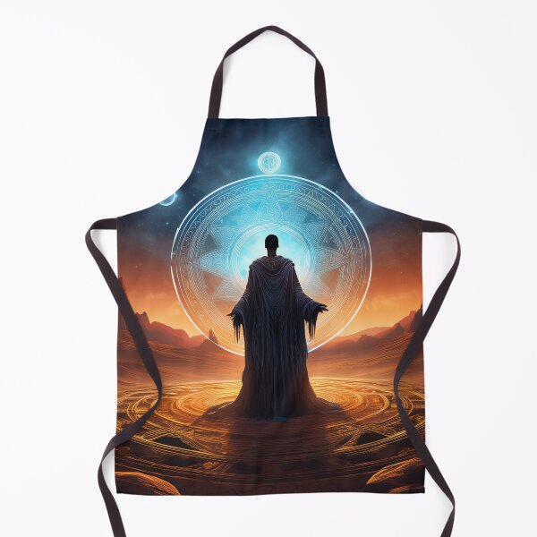 Item preview, The Alchemist of Eternal Silence – Realistic and Mystical Spiritual Art designed and sold by HighestMind_888.