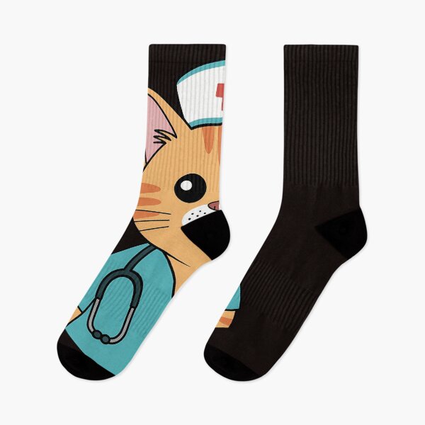 Item preview, Adorable Cat Nurse Design for Animal Lovers Funny Cats Lover designed and sold by MAKOPOKOShop.