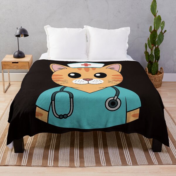 Item preview, Adorable Cat Nurse Design for Animal Lovers Funny Cats Lover designed and sold by MAKOPOKOShop.