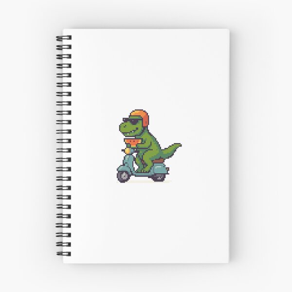 Item preview, Vacation Raptor – Pixel Art Dinosaur on Scooter T-Shirt designed and sold by Arcade-Raptors.