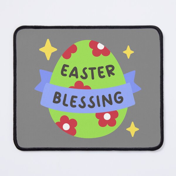 Item preview, Easter Blessing – Sparkly Green Egg with Floral Design and Sweet Vibes designed and sold by BubiStudio.