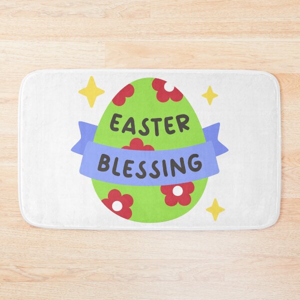 Item preview, Easter Blessing – Sparkly Green Egg with Floral Design and Sweet Vibes designed and sold by BubiStudio.