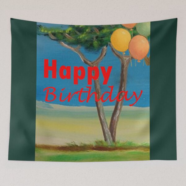 Item preview, Rustic Birthday Vibes Under the Acacia Tree designed and sold by annenambiro.