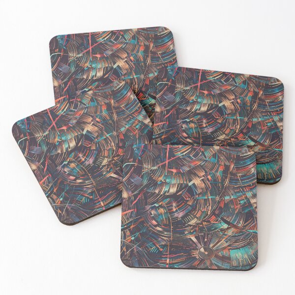 Item preview, Abstract Colorful Geometric Pattern Featuring Dynamic Circular Motifs and Vibrant Textures designed and sold by CoolPixels.