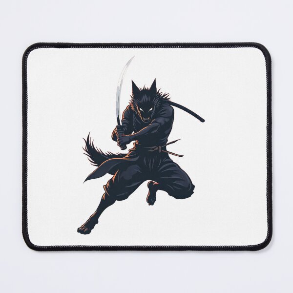 Item preview, Samurai Wolf in Action designed and sold by latelierdechris.