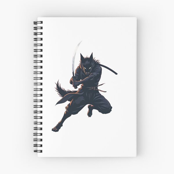 Item preview, Samurai Wolf in Action designed and sold by latelierdechris.