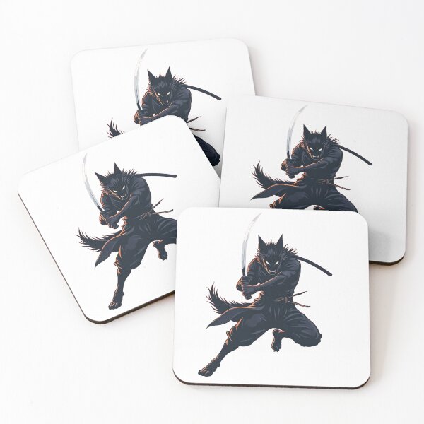 Item preview, Samurai Wolf in Action designed and sold by latelierdechris.