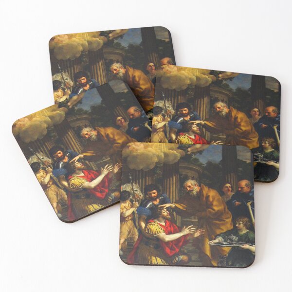 Item preview, Ananias restoring the sight of st Paul  designed and sold by Vintage Designs +.