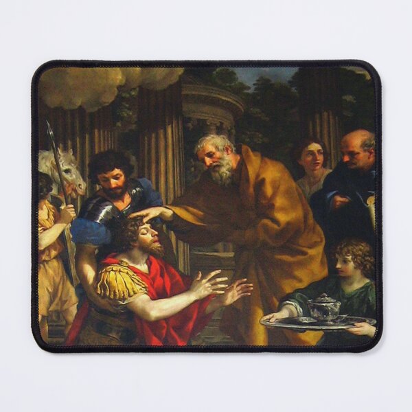 Item preview, Ananias restoring the sight of st Paul designed and sold by Vintage Designs +.