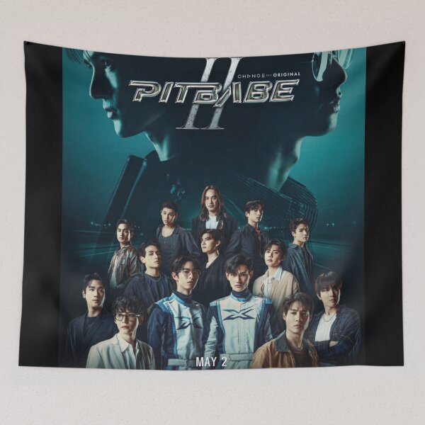 Item preview, Pitbabe 2 actors names and logo the series thai bl 2025 poohpavel พิษเบ๊บ designed and sold by Kpop-Noona.