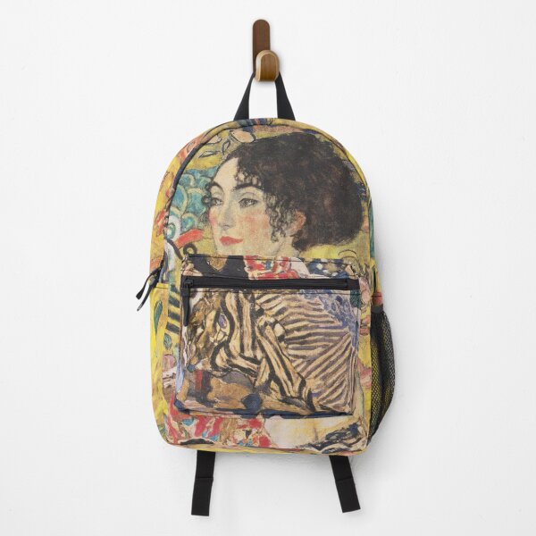Item preview, Gustav Klimt Woman with Fan designed and sold by maniacfitness.
