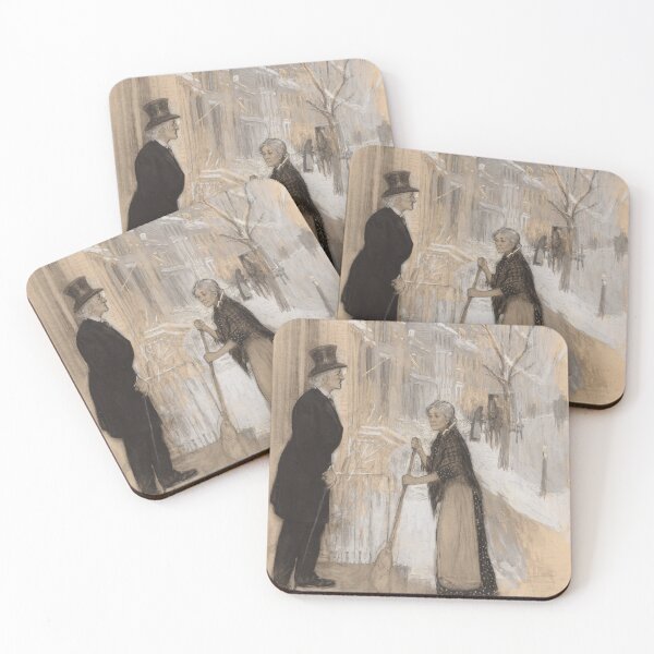 Item preview, An Old Man Had Come out of One of the Houses, from Not Honorably Discharged, 1904. William Leroy Jacobs (American, 1869–1917 designed and sold by Vintage Designs +.