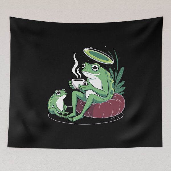 Item preview, Family Coffee Frog designed and sold by ATOTI.