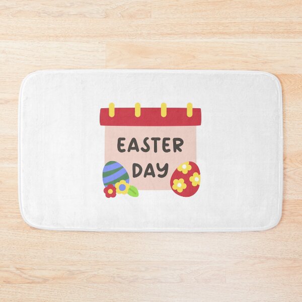 Item preview, Easter Day Calendar with Decorated Eggs and Cute Spring Style designed and sold by BubiStudio.