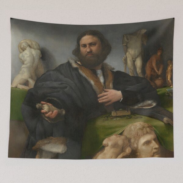 Item preview, Andrea Odoni Signed and dated 1527 lorenzo lotto designed and sold by Vintage Designs +.