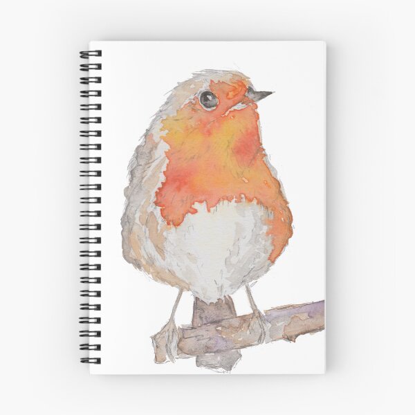 Item preview, Watercolour Robin designed and sold by Studio Lisa Jayne.