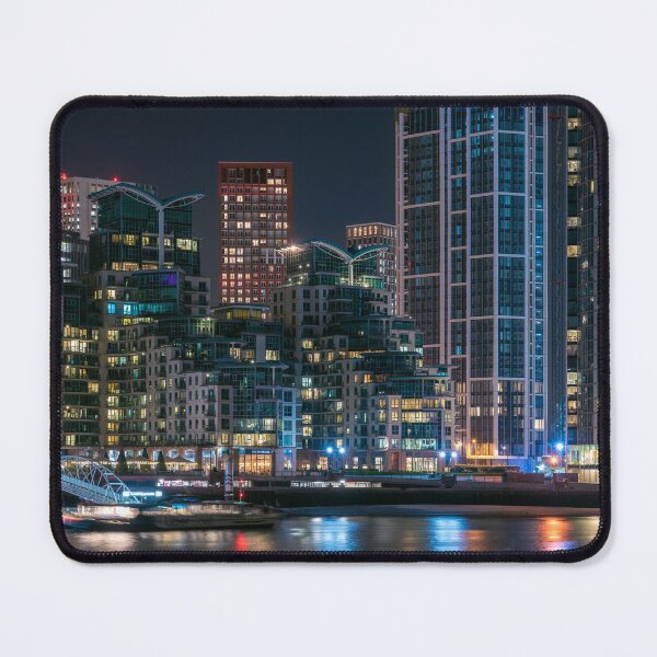 Item preview, Vauxhall City Buildings on the River Thames in London designed and sold by WorldScenery.