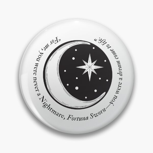 Item preview, Fortuna Sworn Quote designed and sold by BookishApparell.