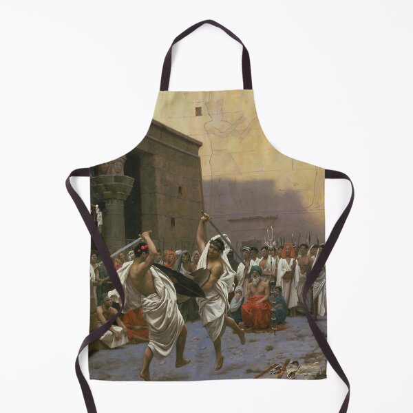 Item preview, Dance of Swords vintage painting zhan leon zherom tanets mechei kartina zhanrovaia designed and sold by Vintage Designs +.