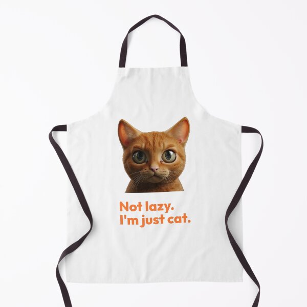 Item preview, Illy - 3D Short Hair Ginger Cat Face – Cute Orange Kitty with Big Eyes designed and sold by iamwonderkitty.