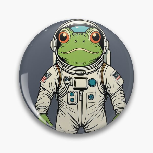 Item preview, Cute Space frog designed and sold by Atlantico54.