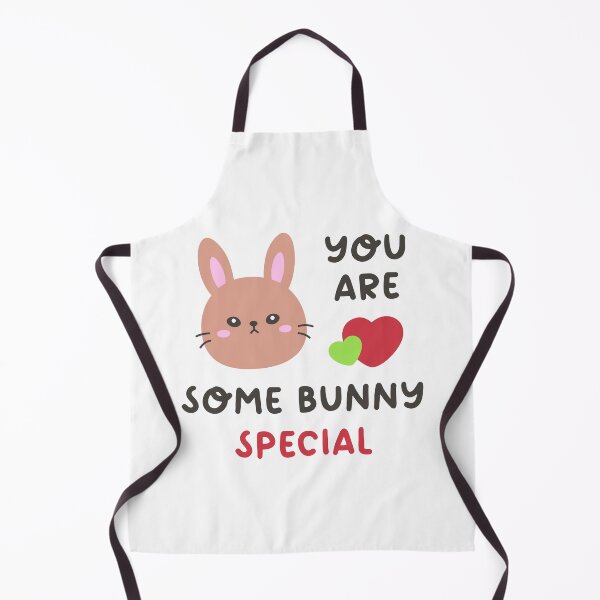 Item preview, Some Bunny Special – Sweet Bunny with Red and Green Heart designed and sold by BubiStudio.