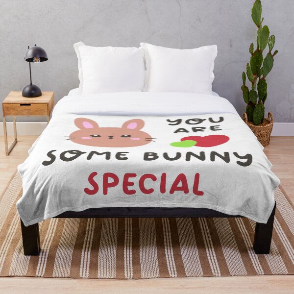 Item preview, Some Bunny Special – Sweet Bunny with Red and Green Heart designed and sold by BubiStudio.
